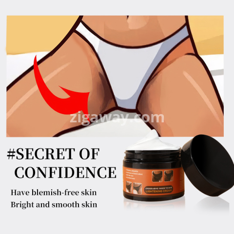 Herbal Avocado Body Cream – Brightening & Moisturizing Lotion for Smooth Skin (Armpit, Thigh & Knee Care)