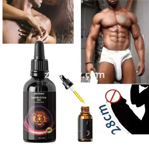 Men’s Herbal Body & Massage Oil – Pure Plant Extracts for Relaxation, Circulation & Skin Vitality